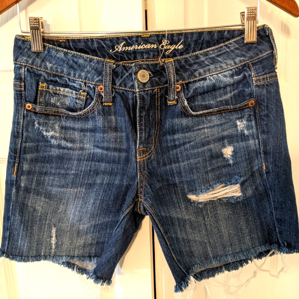 Women's American Eagle Denim Shorts Size 0